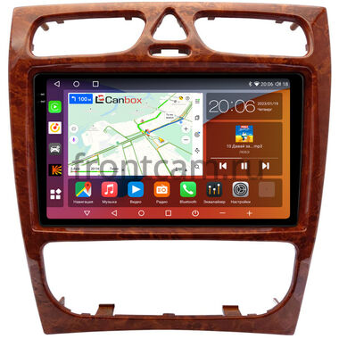 Mercedes-Benz C (w203), G (w463) 2000-2006 (дерево) Canbox H-Line 2K 4184-9-1441 на Android 10 (4G-SIM, 6/128, DSP, QLed)