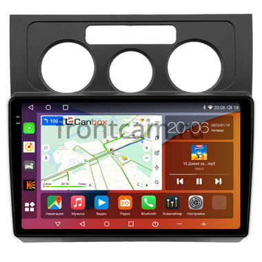 Volkswagen Touran 2003-2010 (авто без климат-контроля) Canbox H-Line 2K 4185-10-1969 на Android 10 (4G-SIM, 6/128, DSP, QLed)