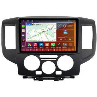 Nissan NV200 2009-2024 (чёрная) Canbox H-Line 2K 4186-9-0391 на Android 10 (4G-SIM, 8/256, DSP, QLed)