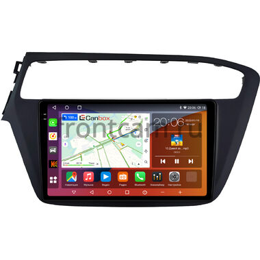 Hyundai i20 2 2018-2020 Canbox H-Line 2K 4186-9-0556 на Android 10 (4G-SIM, 8/256, DSP, QLed)