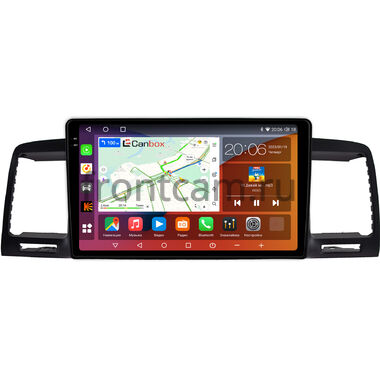Toyota Corolla (E120/E130) 2003-2007 (правый руль, черная) Canbox H-Line 2K 4186-9-0752 на Android 10 (4G-SIM, 8/256, DSP, QLed)