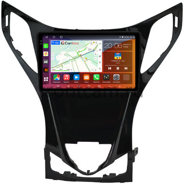Hyundai Grandeur 5, Azera 2 2011-2016 (глянцевая) Canbox H-Line 2K 4186-9-0837 на Android 10 (4G-SIM, 8/256, DSP, QLed)