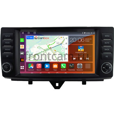 Smart Fortwo 2 2011-2015 Canbox H-Line 2K 4186-9-0856 на Android 10 (4G-SIM, 8/256, DSP, QLed)