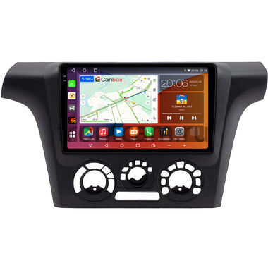 Mitsubishi Outlander 2002-2009 (для авто с кондиционером) Canbox H-Line 2K 4186-9-1500 на Android 10 (4G-SIM, 8/256, DSP, QLed)