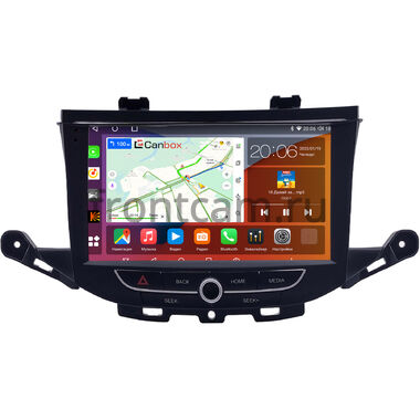 Opel Astra K 2015-2021 Canbox H-Line 2K 4186-9-2262 на Android 10 (4G-SIM, 8/256, DSP, QLed)