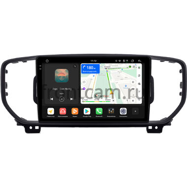 Kia Sportage 4 2015-2018 (черная, для авто без камеры) Canbox H-Line 2K 5182-9-0332 на Android 14 (4G-SIM, 4/64, DSP, QLed)