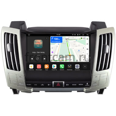 Toyota Harrier 2 (XU30) 2003-2013 (для авто без усилителя) Canbox H-Line 2K 5186-9-0541 на Android 14 (4G-SIM, 8/128, DSP, QLed)