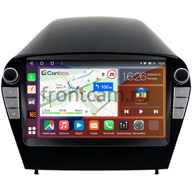 Hyundai ix35, Tucson 2 2009-2015 Canbox H-Line 3792-9-0086 на Android 10 (4G-SIM, 4/64, DSP, QLed)