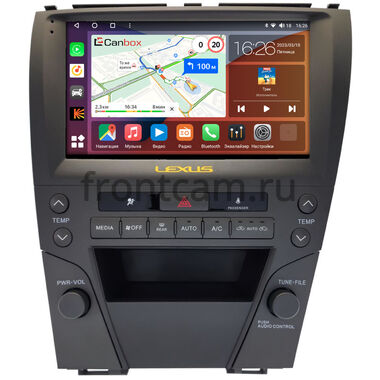 Lexus ES 5 2006-2012 (для авто с монитором) (тип A, BSJ) Canbox EVO 5811-9-0123 на Android 14 (4G-SIM, 6/128, DSP, QLed, AI, 360)