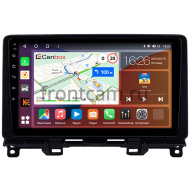 Honda Fit 4, Jazz 4 2020-2024 Canbox H-Line 3792-9-0363 на Android 10 (4G-SIM, 4/64, DSP, QLed)