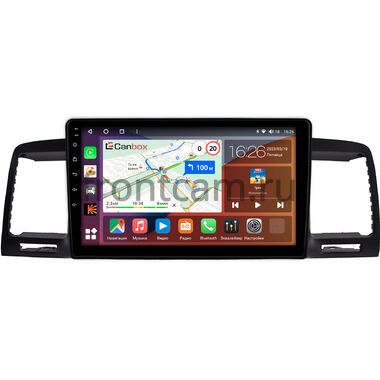 Toyota Corolla (E120/E130) 2003-2007 (правый руль, черная) Canbox H-Line 3792-9-0752 на Android 10 (4G-SIM, 4/64, DSP, QLed)