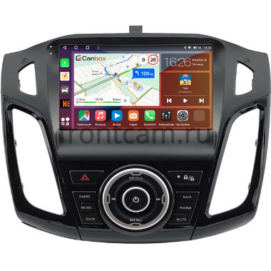 Ford Focus 3 2011-2019 (черная, глянцевая, Тип 2) Canbox H-Line 3792-9-0845 на Android 10 (4G-SIM, 4/64, DSP, QLed)