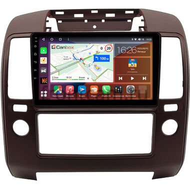 Nissan Navara 3 (D40), Pathfinder 3 2004-2014 (цвет марун) Canbox H-Line 3792-9-0900 на Android 10 (4G-SIM, 4/64, DSP, QLed)