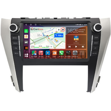 Toyota Camry XV55 (2014-2018) Canbox H-Line 3792-9-1208 на Android 10 (4G-SIM, 4/64, DSP, QLed)
