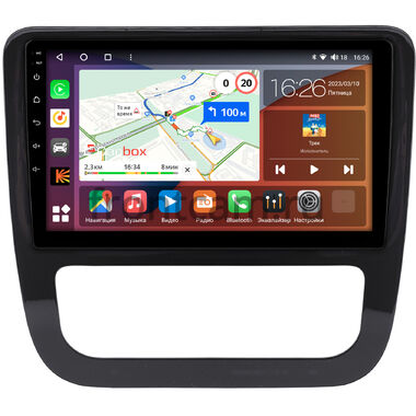 Volkswagen Scirocco 2008-2014 (глянцевая) Canbox H-Line 3792-9-3213 на Android 10 (4G-SIM, 4/64, DSP, QLed)