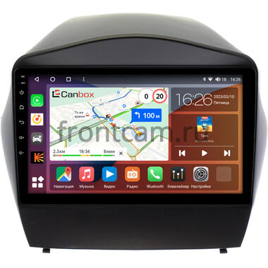 Hyundai ix35, Tucson 2 2009-2015 (для авто без камеры) Canbox H-Line 3792-9088 на Android 10 (4G-SIM, 4/64, DSP, QLed)