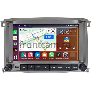 Toyota Land Cruiser 100 (2002-2007) Canbox H-Line 3799-10-1220 на Android 10 (4G-SIM, 4/64, DSP, QLed)
