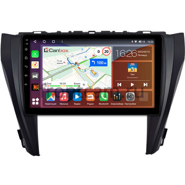 Toyota Camry XV55 2014-2018 (для авто с камерой, JBL) Canbox H-Line 3799-10-1691 на Android 10 (4G-SIM, 4/64, DSP, QLed)