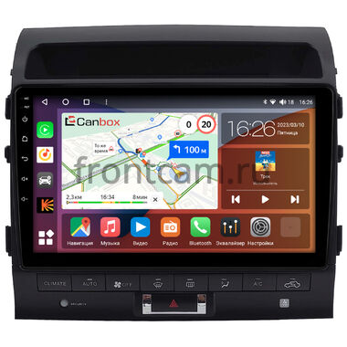 Toyota Land Cruiser 200 2013-2015 (Тип A, canbus LZ) Canbox H-Line 3799-10-2572 на Android 10 (4G-SIM, 4/64, DSP, QLed)