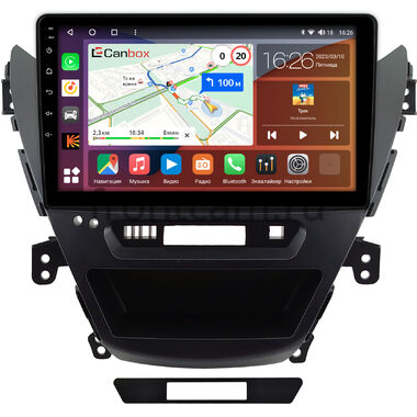 Hyundai Elantra 5 (MD), Avante 5 2010-2015 Canbox H-Line 4165-10-1369 на Android 10 (4G-SIM, 4/32, DSP, QLed)