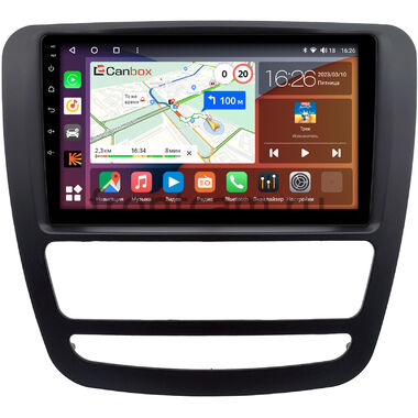 JAC T6 (2015-2024) (черная) Canbox H-Line 4166-9-0550 на Android 10 (4G-SIM, 4/32, DSP, QLed)