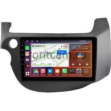 Honda Jazz 2 2008-2014 (левый руль) Canbox H-Line 4166-9-0754 на Android 10 (4G-SIM, 4/32, DSP, QLed)