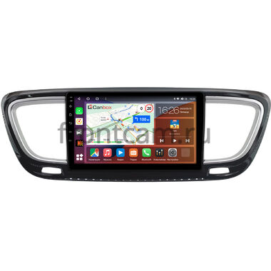 Chrysler Grand Voyager 6 2019-2024 (глянцевая) Canbox H-Line 4166-9-2210 на Android 10 (4G-SIM, 4/32, DSP, QLed)