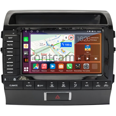 Toyota Land Cruiser 200 2010-2012 (Тип А) Canbox H-Line 4196-9-0117 на Android 10 (4G-SIM, 6/128, DSP, QLed)