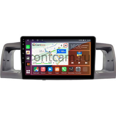 Toyota Corolla IX 2000-2007 Canbox H-Line 4197-9-0254 на Android 10 (4G-SIM, 8/128, DSP, QLed)