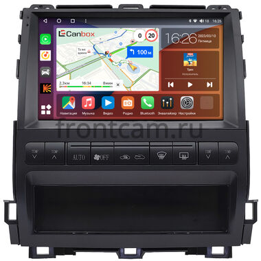 Toyota Land Cruiser Prado 120 (2002-2009) (для авто с монитором, тип 3) Canbox H-Line 4197-9-0262 на Android 10 (4G-SIM, 8/128, DSP, QLed)