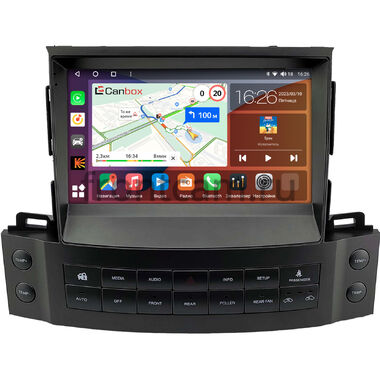 Lexus LX 570 2007-2015 (Вид 3, Тип C, can BSJ) Canbox H-Line 4197-9-2123 на Android 10 (4G-SIM, 8/128, DSP, QLed)