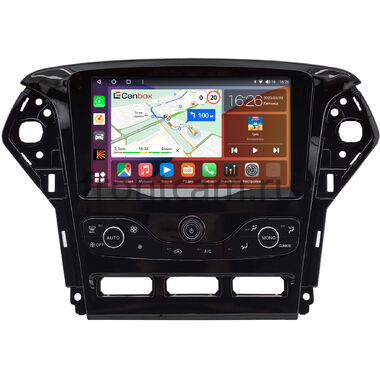 Ford Mondeo 4 2010-2014 (Тип 2, с климат-контролем) Canbox H-Line 4197-9-2202 на Android 10 (4G-SIM, 8/128, DSP, QLed)