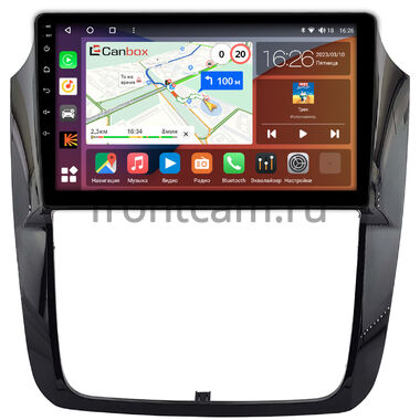 Toyota Ipsum (M20) 2001-2009 (Тип B, черная, глянцевая) Canbox H-Line 4197-9-3157 на Android 10 (4G-SIM, 8/128, DSP, QLed)