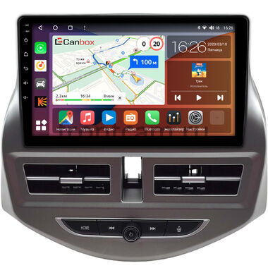Chevrolet Spark 3 (M300) 2009-2024 Canbox H-Line 4198-10-0258 на Android 10 (4G-SIM, 8/128, DSP, QLed)
