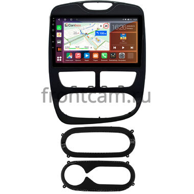 Renault Clio 4 2016-2019 (черная) Canbox H-Line 4198-10-0860 на Android 10 (4G-SIM, 8/128, DSP, QLed)