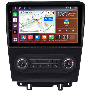 Ford Mustang 5 2009-2014 Canbox H-Line 4198-10-2624 на Android 10 (4G-SIM, 8/128, DSP, QLed)