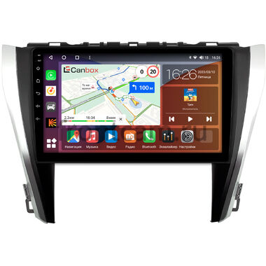 Toyota Camry XV55 2014-2018 (для авто без камеры) Canbox H-Line 4198-1045 на Android 10 (4G-SIM, 8/128, DSP, QLed)