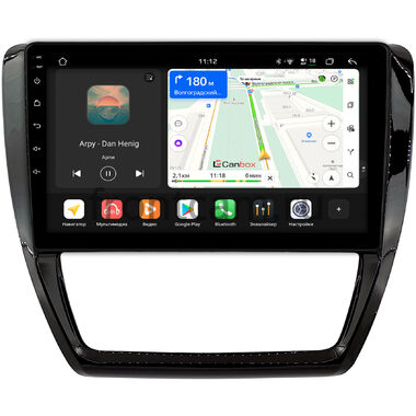 Volkswagen Jetta 6 2010-2018 (глянец) Canbox H-Line 5195-10-043 на Android 14 (4G-SIM, 6/128, DSP, QLed)