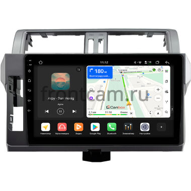 Toyota Land Cruiser Prado 150 2013-2017 (Тип 3) Canbox H-Line 4799-10-0615 на Android 14 (4G-SIM, 4/64, DSP, QLed)