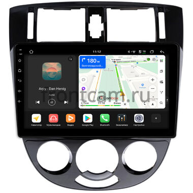 Daewoo Gentra 2 2013-2015, Nubira 3 2003-2004 (черная, глянцевая) Canbox H-Line 5198-10-0830 на Android 14 (4G-SIM, 8/128, DSP, QLed)