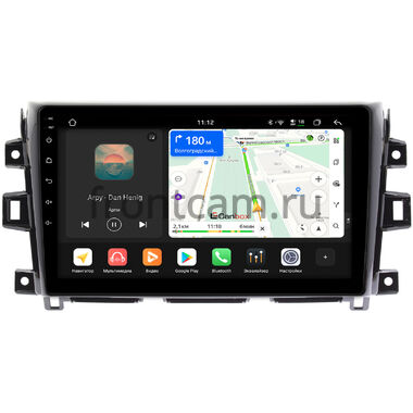 Nissan Navara (Frontier) 4 (D23) 2014-2026 Canbox H-Line 5198-10-1116 на Android 14 (4G-SIM, 8/128, DSP, QLed)