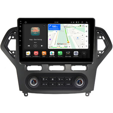 Ford Mondeo 4 2006-2010 (Тип 1) Canbox H-Line 5195-10-1380 встроенный климат на Android 14 (4G-SIM, 6/128, DSP, QLed)