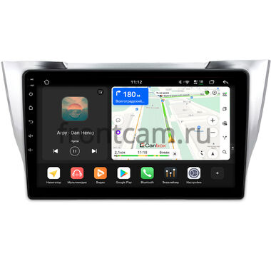 Lexus RX 300, RX 330, RX 350, RX 400h 2003-2009 (серебряная) Canbox H-Line 5195-10-1473 на Android 14 (4G-SIM, 6/128, DSP, QLed)