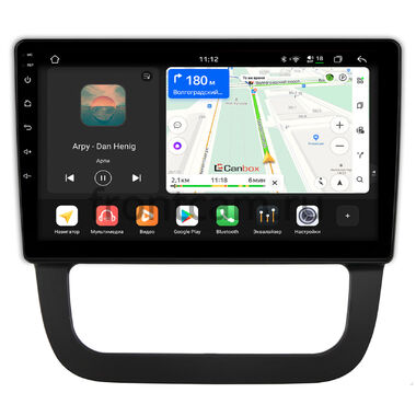 Volkswagen Jetta 5 2005-2011 (с климат-контролем) Canbox H-Line 4799-10-1681 на Android 14 (4G-SIM, 4/64, DSP, QLed)