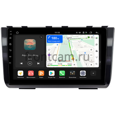 Hyundai Creta 2 2021-2024 (черная, глянцевая) Canbox H-Line 5198-10-2524 на Android 14 (4G-SIM, 8/128, DSP, QLed)