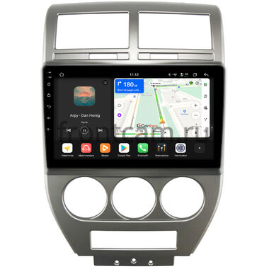 Jeep Compass, Liberty (Patriot) 2006-2010 Canbox H-Line 5198-10-328 на Android 14 (4G-SIM, 8/128, DSP, QLed)