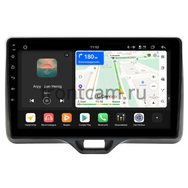 Toyota Yaris 4, Yaris Cross 2020-2026 (правый руль) Canbox H-Line 4799-10-541 на Android 14 (4G-SIM, 4/64, DSP, QLed)