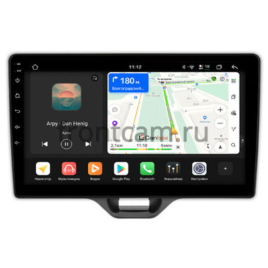 Toyota Yaris 4, Yaris Cross 2020-2026 (левый руль) Canbox H-Line 5195-10-552 на Android 14 (4G-SIM, 6/128, DSP, QLed)