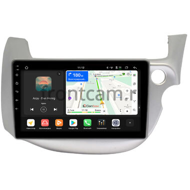 Honda Fit 2 2007-2014 (светло-серая) Canbox H-Line 5195-10-671 на Android 14 (4G-SIM, 6/128, DSP, QLed)