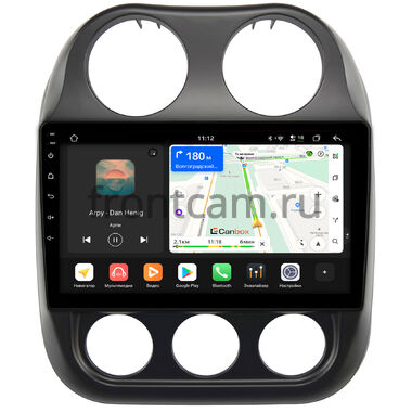 Jeep Compass, Liberty (Patriot) 2009-2016 Canbox H-Line 5195-10-810 на Android 14 (4G-SIM, 6/128, DSP, QLed)